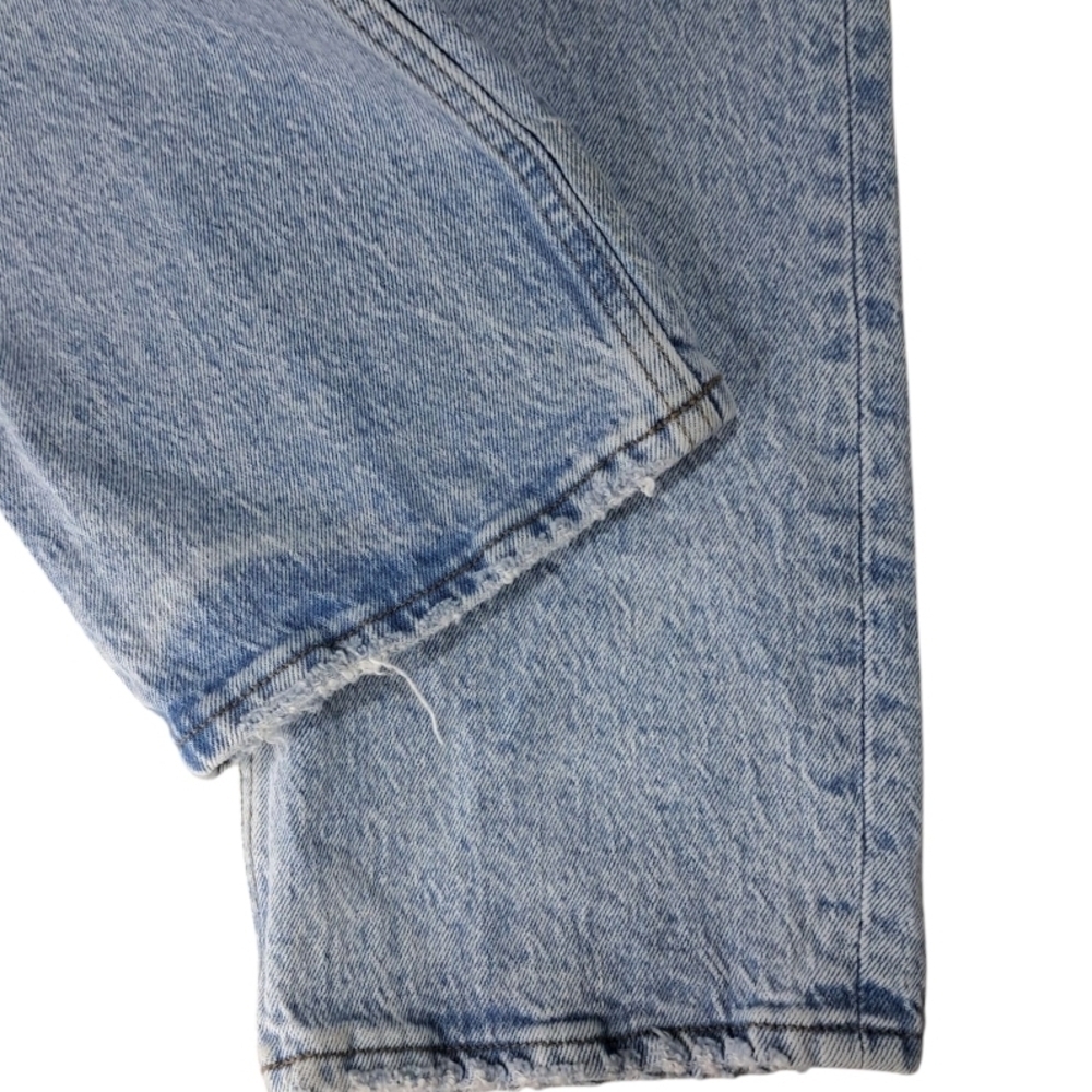 Abercrombie & Fitch Blue Straight Leg Jeans Relaxed Fit Size 25/0s - Picture 11 of 16